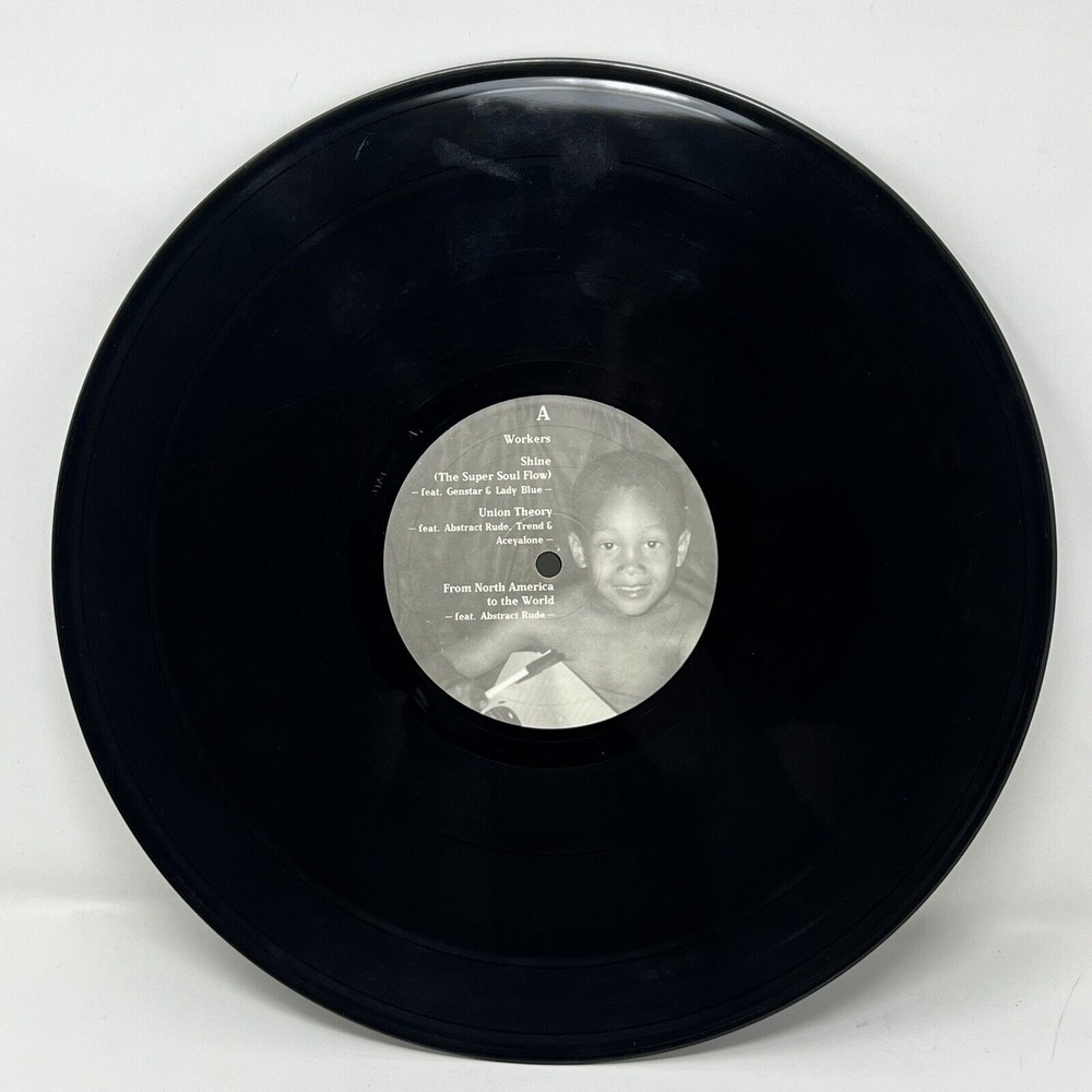 D J D - Workers Union - SIGNED Vinyl - **Excellent Condition** - RARE - Picture 5 of 8